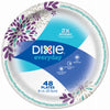 Dixie Assorted Paper FLOWERS BLOOM Dinner Plate 8-1/2 in. Dia. 48 pk (Pack of 10)