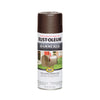 Rust-Oleum Stops Rust Brown Spray Paint 12 oz. (Pack of 6)