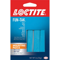 Loctite Fun-Tak Light Strength Putty Mounting Putty 2 oz.