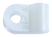 Jandorf 3/16 in. Dia. Nylon Cable Clamp 4 pk