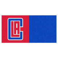 NBA - Los Angeles Clippers Team Carpet Tiles - 45 Sq Ft.