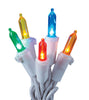 Celebrations LED M5 Multicolored 100 ct Icicle Christmas Lights 6.3 ft.