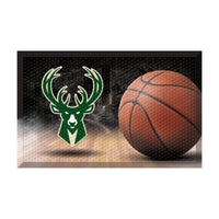 NBA - Milwaukee Bucks Rubber Scraper Door Mat