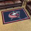 NHL - Columbus Blue Jackets 4ft. x 6ft. Plush Area Rug