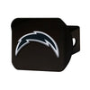 NFL - Los Angeles Chargers  Black Metal Hitch Cover