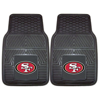 NFL - San Francisco 49ers Heavy Duty Car Mat Set - 2 Pieces