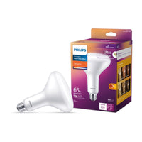 Philips Ultra Definition BR40 E26 (Medium) LED Floodlight Bulb Soft White 65 Watt Equivalence 1 pk