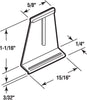 Prime-Line 0.25 in. Dia. x 5/8 in. L Spline Channel (Pack of 6)