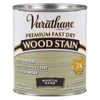 Varathane Semi-Transparent Gloss Rustic Sage Oil-Based Urethane Modified Alkyd Fast Dry Wood Stain 1