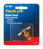 Tru-Flate Steel Drain Cock 1/4 in. Male NPT 1 pc.