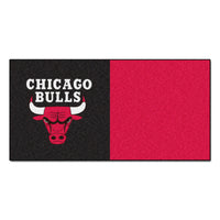 NBA - Chicago Bulls Team Carpet Tiles - 45 Sq Ft.