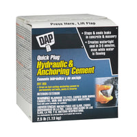 Dap Bondex Quick Plug Hydraulic & Anchoring Cement 2.5 Lb.