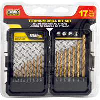 Mibro Titanium Drill Bit Set 17 pc