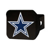 NFL - Dallas Cowboys  Black Metal Hitch Cover - 3D Color Emblem