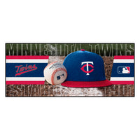 MLB - Minnesota Twins Baseball Runner Rug - 30in. x 72in.