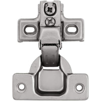 Hickory Hardware 2 in. W X 1 in. L Nickel Steel Overlay Hinge 10 pk (Pack of 10)