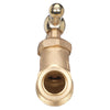 Homewerks 1/2 or 3/4 in. Sweat X 3/4 in. MHT Brass No-Kink Hose Bibb