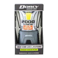 Dorcy Adventure 2000 lm Black/Gray LED Camping Lantern