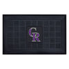 MLB - Colorado Rockies Heavy Duty Door Mat - 19.5in. x 31in.