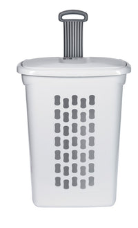 Sterilite White Plastic Laundry Basket (Pack of 3)