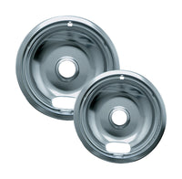 Range Kleen Steel Drip Bowls 8 in. W X 8 in. L