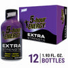 5-hour Energy Extra Strength Sugar Free Grape Energy Shot 1.93 oz (Pack of 12)