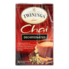 Twining's Tea Chai - Decaffeinated - Case of 6 - 20 Bags