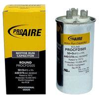 Perfect Aire ProAire 50+5 MFD 370 V Round Run Capacitor