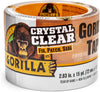 Gorilla Crystal Clear 2.88 in. W x 15 yd. L Clear Duct Tape (Pack of 4)