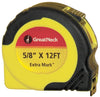 Great Neck ExtraMark 12 ft. L X 5/8 in. W Tape Measure 1 pk