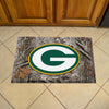 NFL - Green Bay Packers Camo Rubber Scraper Door Mat