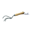 Flexrake 3 Tine Steel Cultivator 8 in. Wood Handle