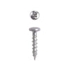 SPAX No. 10 x 1 in. L Phillips/Square Zinc-Plated Multi-Purpose Screws 20 pk