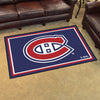 NHL - Montreal Canadiens 4ft. x 6ft. Plush Area Rug