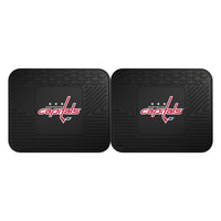 NHL - Washington Capitals Back Seat Car Mats - 2 Piece Set