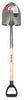 True Temper 42.5 in. Steel Round Digging Shovel Wood Handle