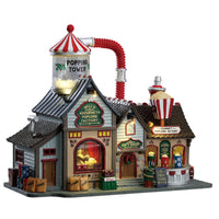 Lemax Multicolored Harvest Crossing Christmas Village 10 in.