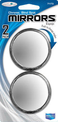 Car Blind-Spot Mirror, Round, 2-In., 2-Pk. (Pack of 4)