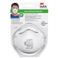 3M N95 Lawn and Garden Disposable Respirator White 2 pk