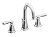 Moen Banbury Chrome Bathroom Faucet 8-16 in.