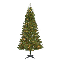 Celebrations 7-1/2 ft. Slim Incandescent 300 lights Fir Christmas Tree