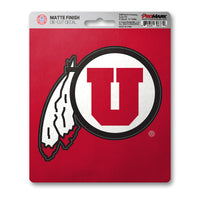 University of Utah Matte Decal Sticker