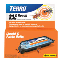 TERRO Ant and Roach Bait Station (Pack of 10)