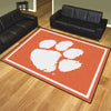 Clemson University 8ft. x 10 ft. Plush Area Rug