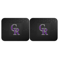 MLB - Colorado Rockies Back Seat Car Mat - 14in. x 17in.