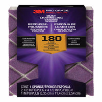 3M Pro Grade Precision 4-1/2 in. L X 2-1/2 in. W X 1 in. 180 Grit Fine Dust Channeling Sanding Spong