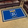 MLB - Kansas City Royals Retro Collection 4ft. x 6ft. Plush Area Rug - (1969)