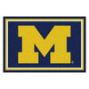 University of Michigan 5ft. x 8 ft. Plush Area Rug