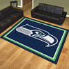 NFL - Seattle Seahawks 8ft. x 10 ft. Plush Area Rug