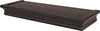 High & Mighty 2 in. H X 18 in. W X 6 in. D Espresso Wood Floating Shelf (Pack of 2)